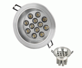 LED светильник 12W (холодный,теплый)