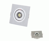LED светильник 1W (холодный,теплый)
