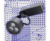 LED светильник 3W (чёрный)