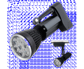 LED светильник 7W (чёрный)