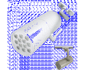 LED светильник 12W ( серебристый и белый)